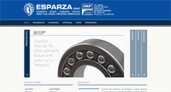 Desktop Screenshot of esparzaperu.com